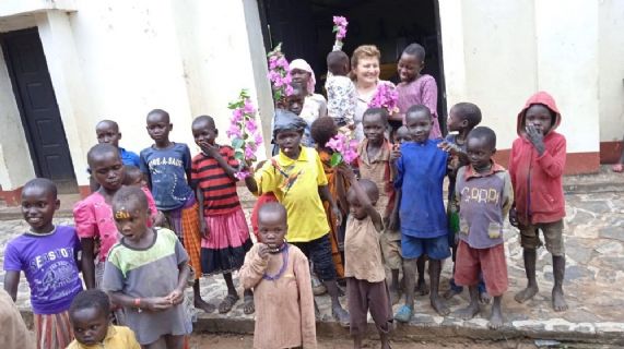 Franchina e i suoi viaggi in Uganda